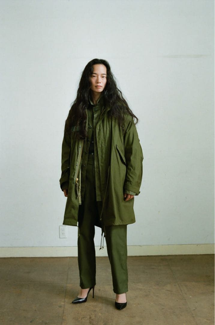 CIOTA シオタ スビンコットン M65 フィッシュテール パーカー 5