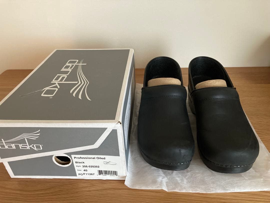 ダンスコ DANSKO PROFESSIONAL サボサンダル 40/25