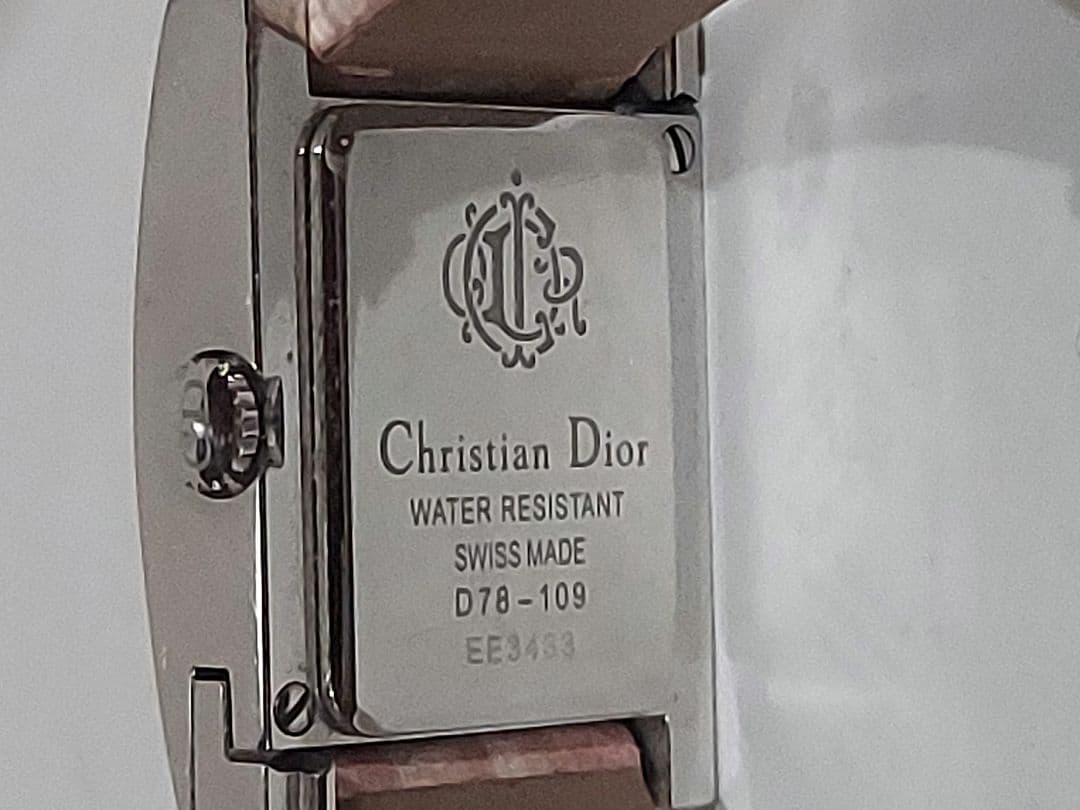 箱・替えベルト付 ディオール Dior トロッター クオーツ時計 マリス 腕時計