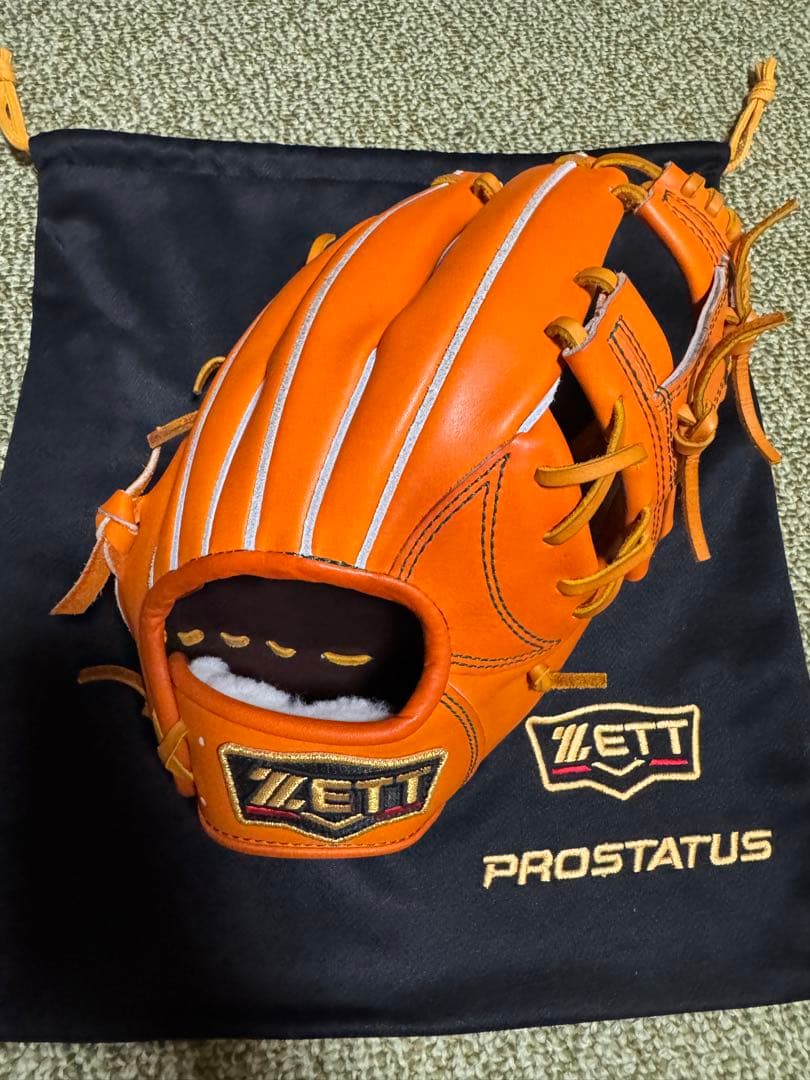 ZETT PROSTATUS プロ仕様 硬式グラブ　最終価格