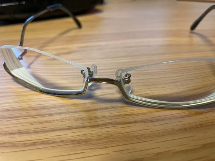 アンダーリム　眼鏡