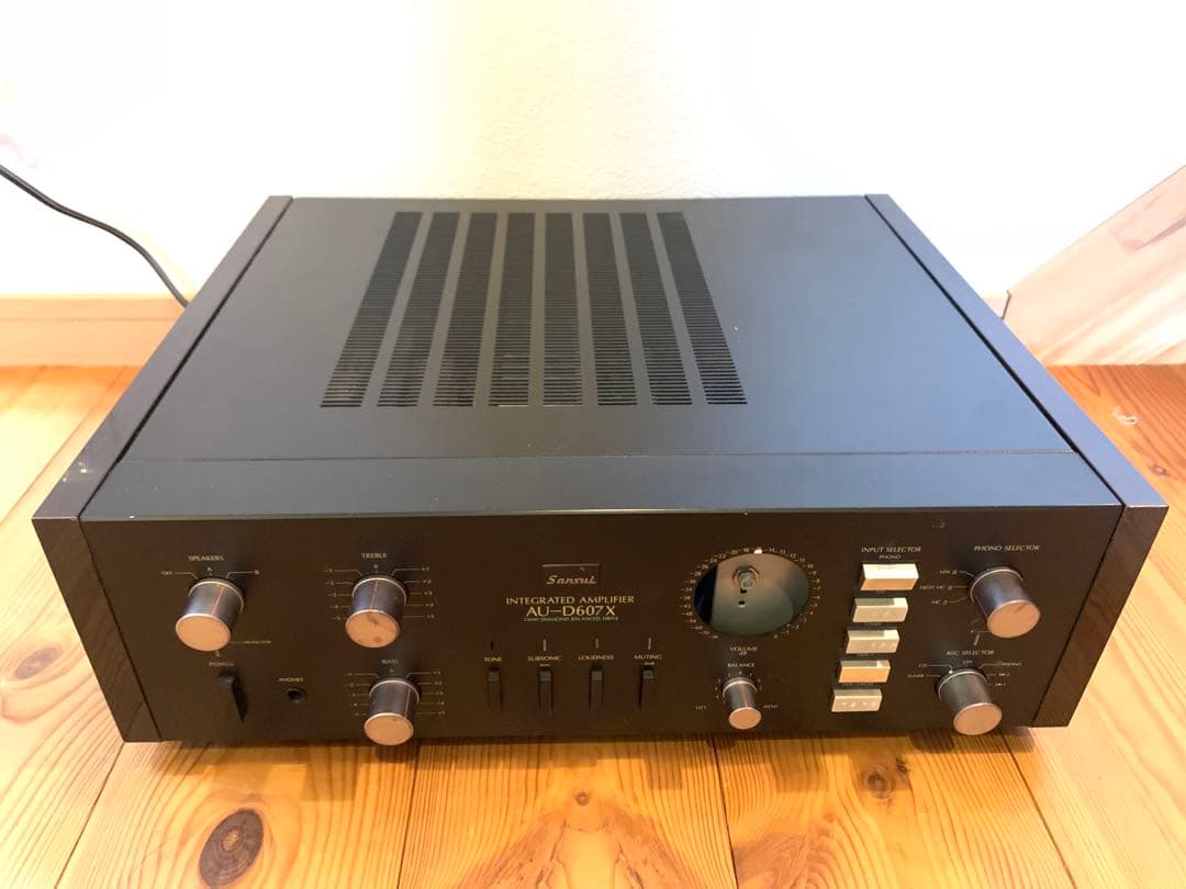 最終価格　sansui AU-D607X サンスイ　山水　プリメインアンプ