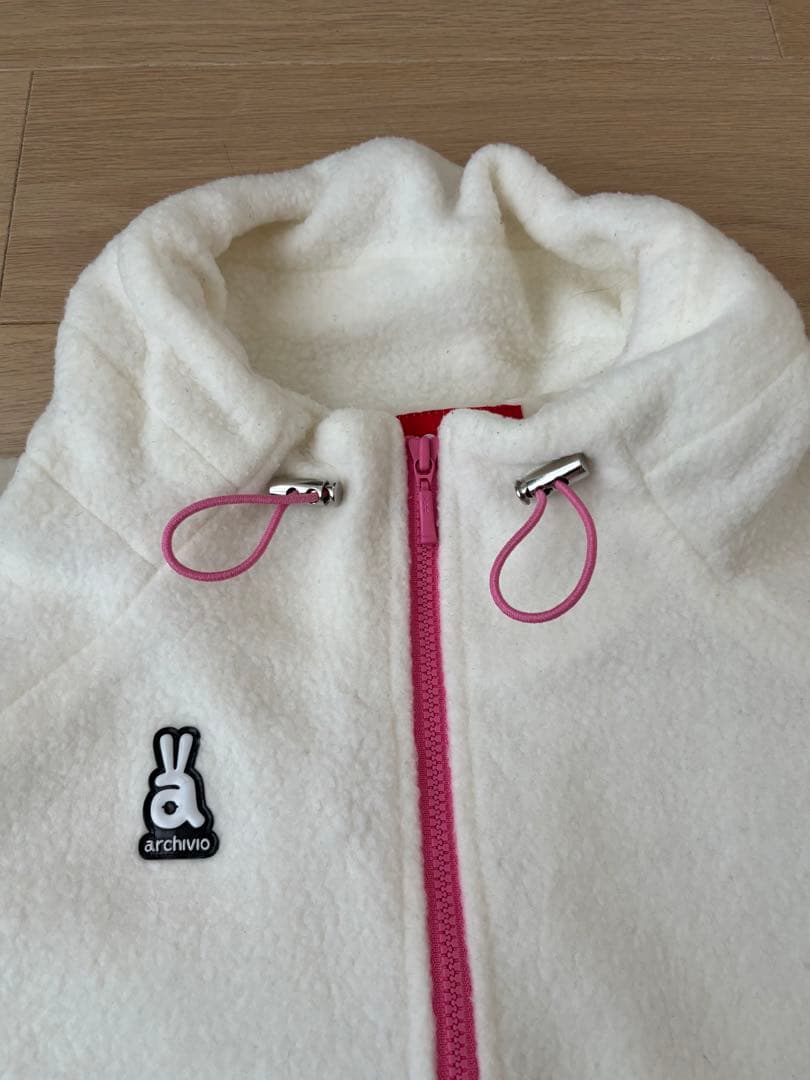 archivio フリースジャケット 48 ホワイト