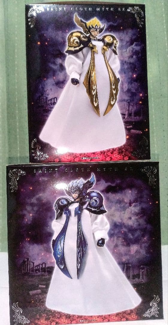 新品 聖闘士聖衣神話EX 死を司る神タナトス 眠りを司る神ヒュプノス 聖闘士星矢