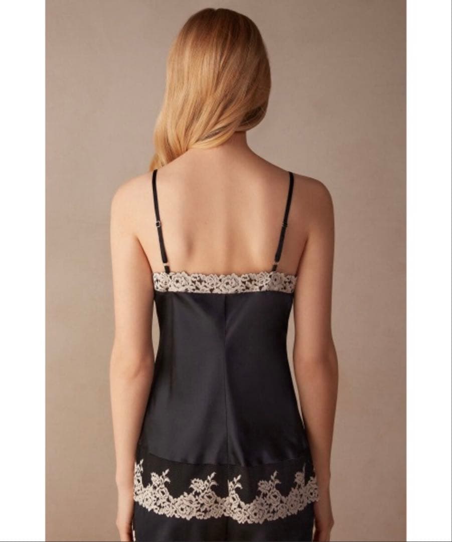 【試着のみ・新品タグ付き】Intimissimi シルク100% キャミソール