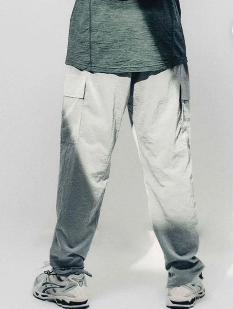 パンツ charbon LIMONTA NYLON CARGO LONG PANTS