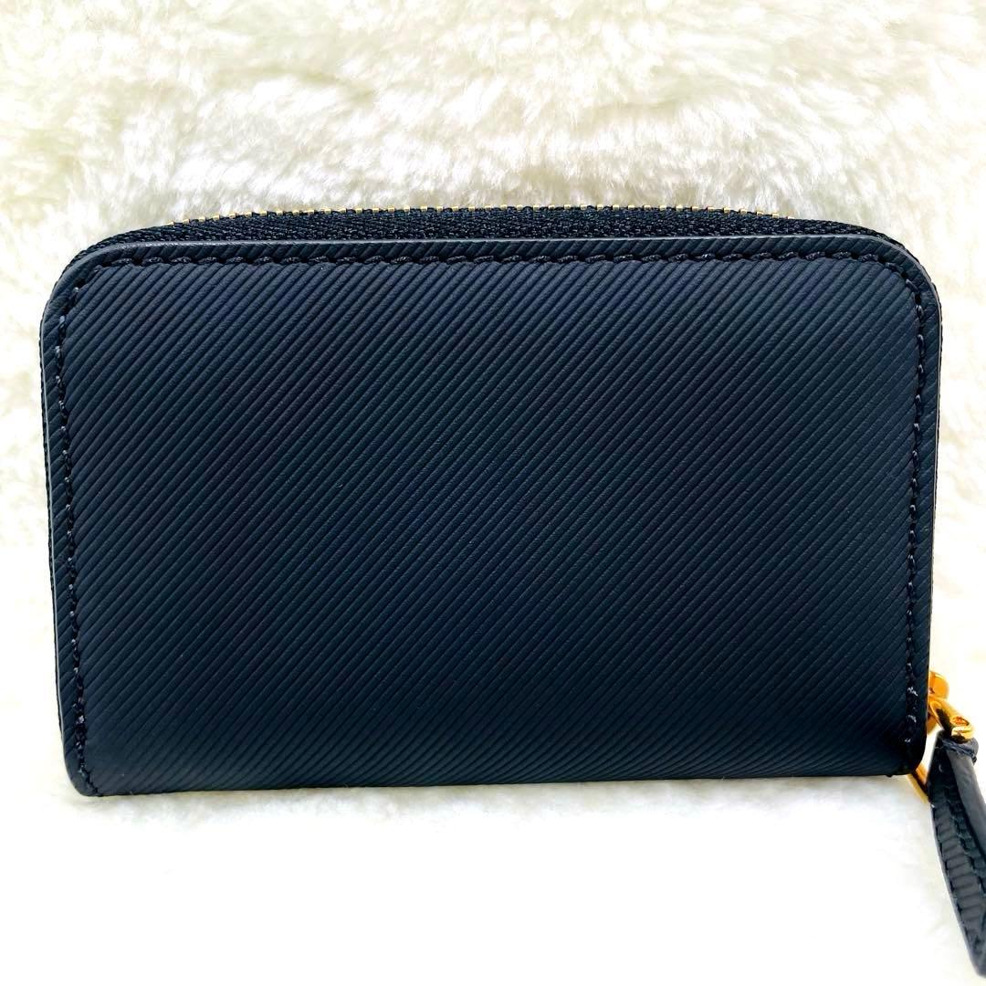 未使用級 バーバリー 財布 ケース ラウンドファスナー ブラック 付属品有