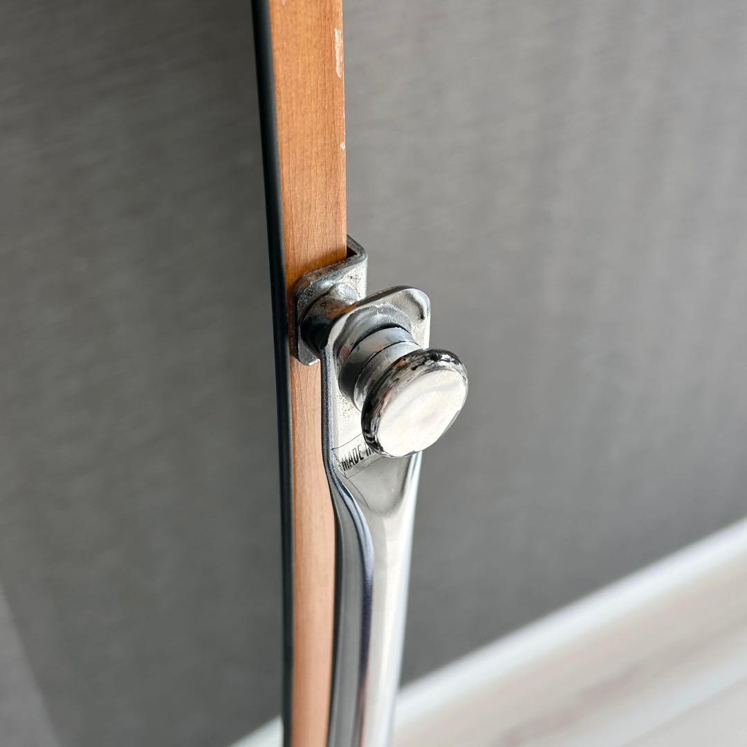 【80s】アスプルンド　アロー　スタンドミラー　全身鏡　オーバル　スペースエイジ