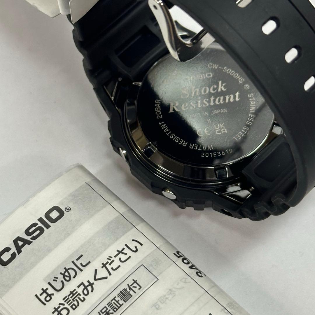 新品未使用　日本製　国内正規品G-SHOCK GW-5000HS-1JFブラック