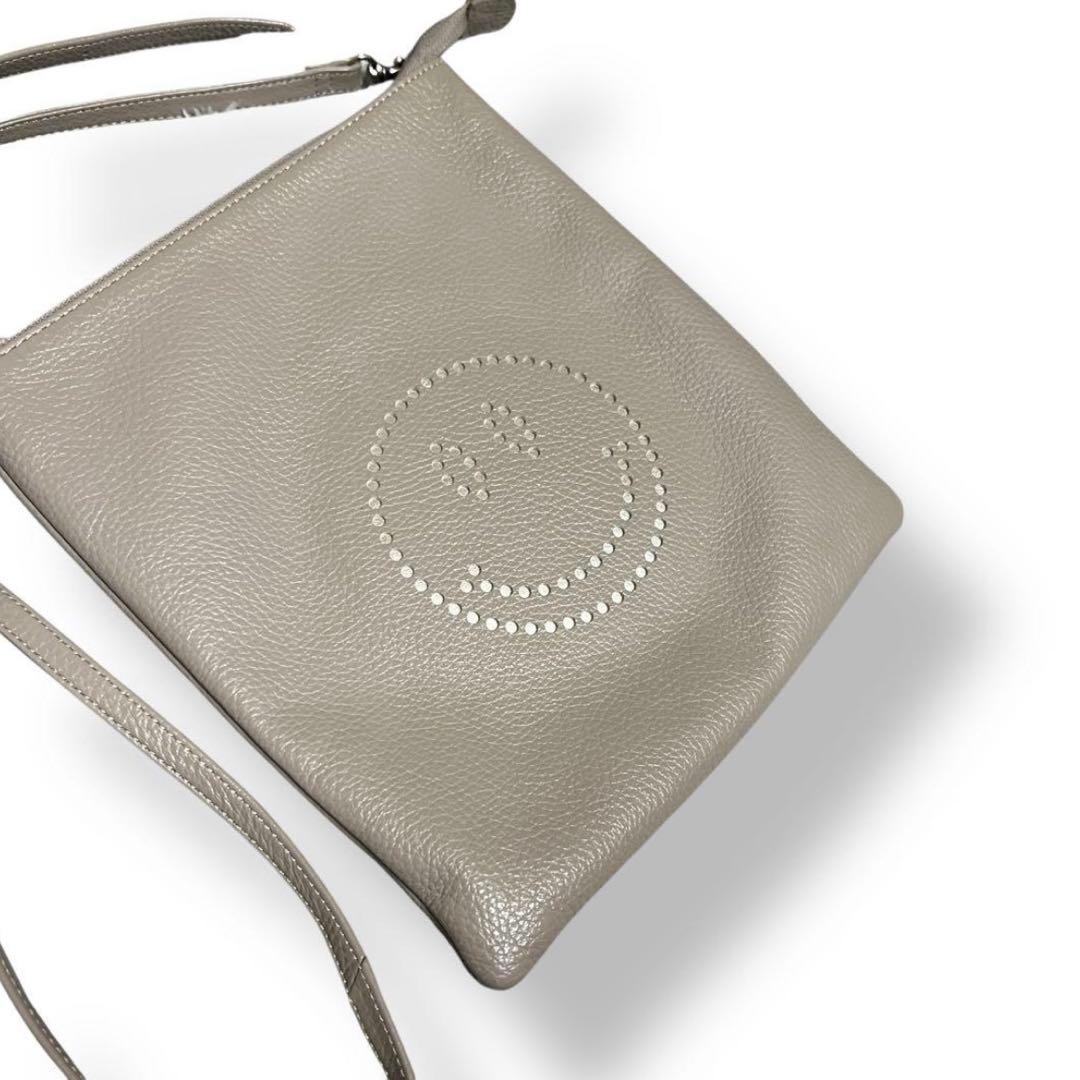 【美品】サロンドアルファード スマイルプチポシェット 本革 ショルダー