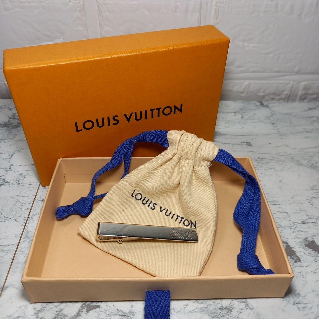 ルイヴィトン　パンス　クラヴァット　ダミエ　ネクタイピン　箱付き