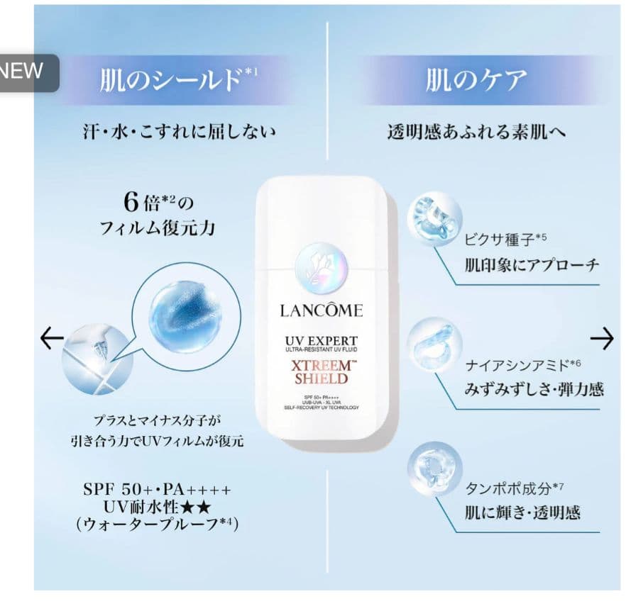 未開封☆LANCOMEUV エクスペールエクストリームシールド50ml