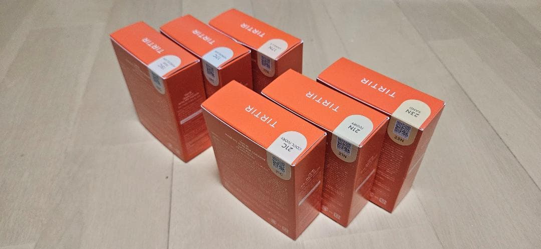 TIRTIR マスクフィット AIフィルタークッション 全６色セット売り