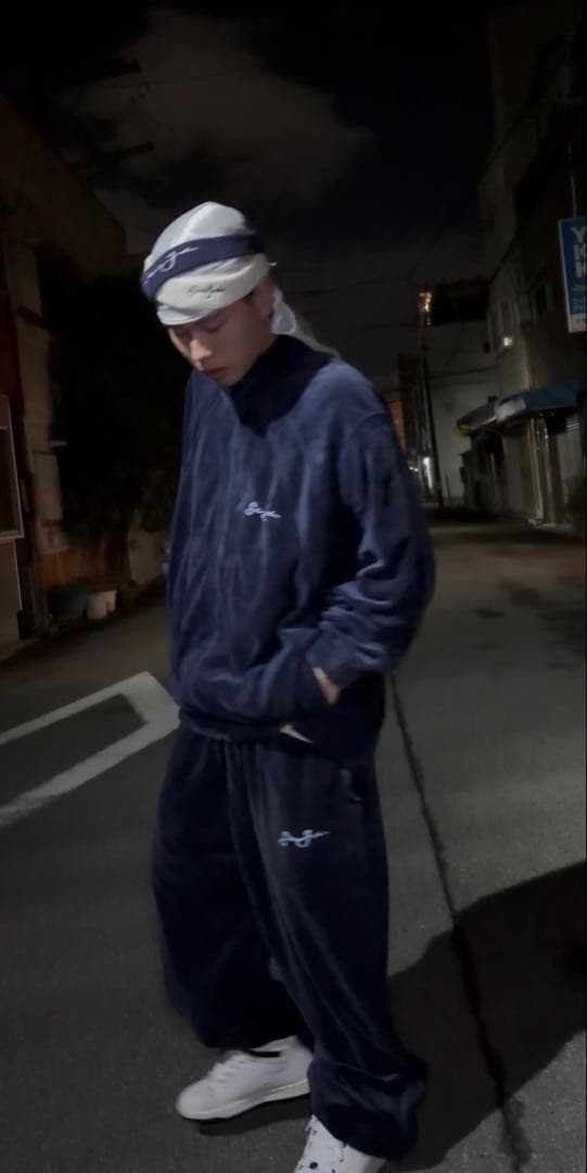 sean johnベロアセットアップ