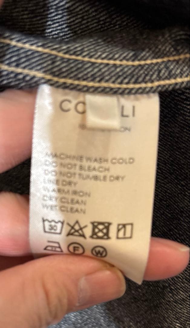 コモリ デニムワークジャケット　24aw