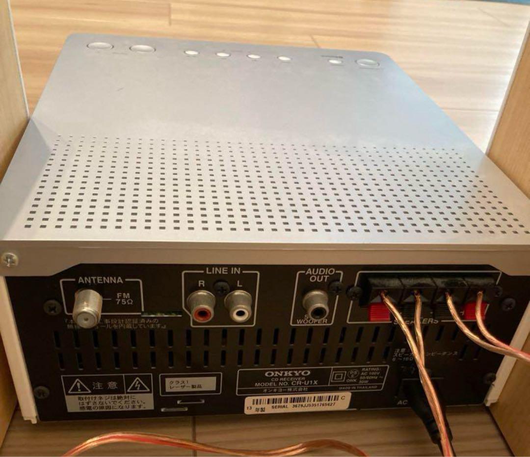 中古⭐️ONKYO ミニコンポ CDプレーヤー付き