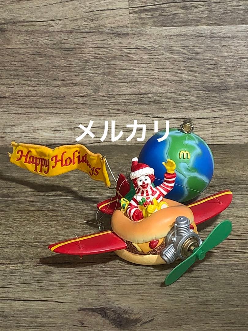 1998 マクドナルド ハンバーガー ロナルド フィギュア　ディスプレイ 陶器