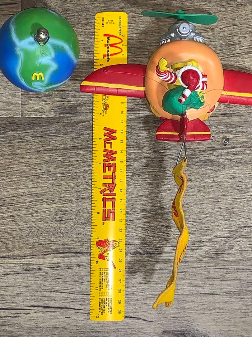 1998 マクドナルド ハンバーガー ロナルド フィギュア　ディスプレイ 陶器