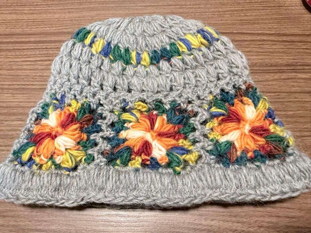 Supreme / Crochet Beanie（Heather Grey ）