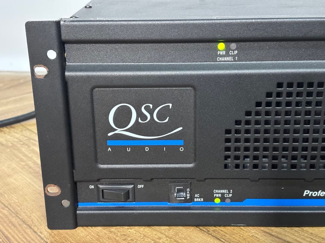 ふ*ま様 ◎動作品◎QSC AUDIO◎USA1300◎ステレオパワーアンプ