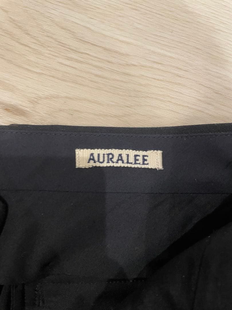 LIGHT WOOL MAX GABARDINE SLACKSサイズ4オーラリー