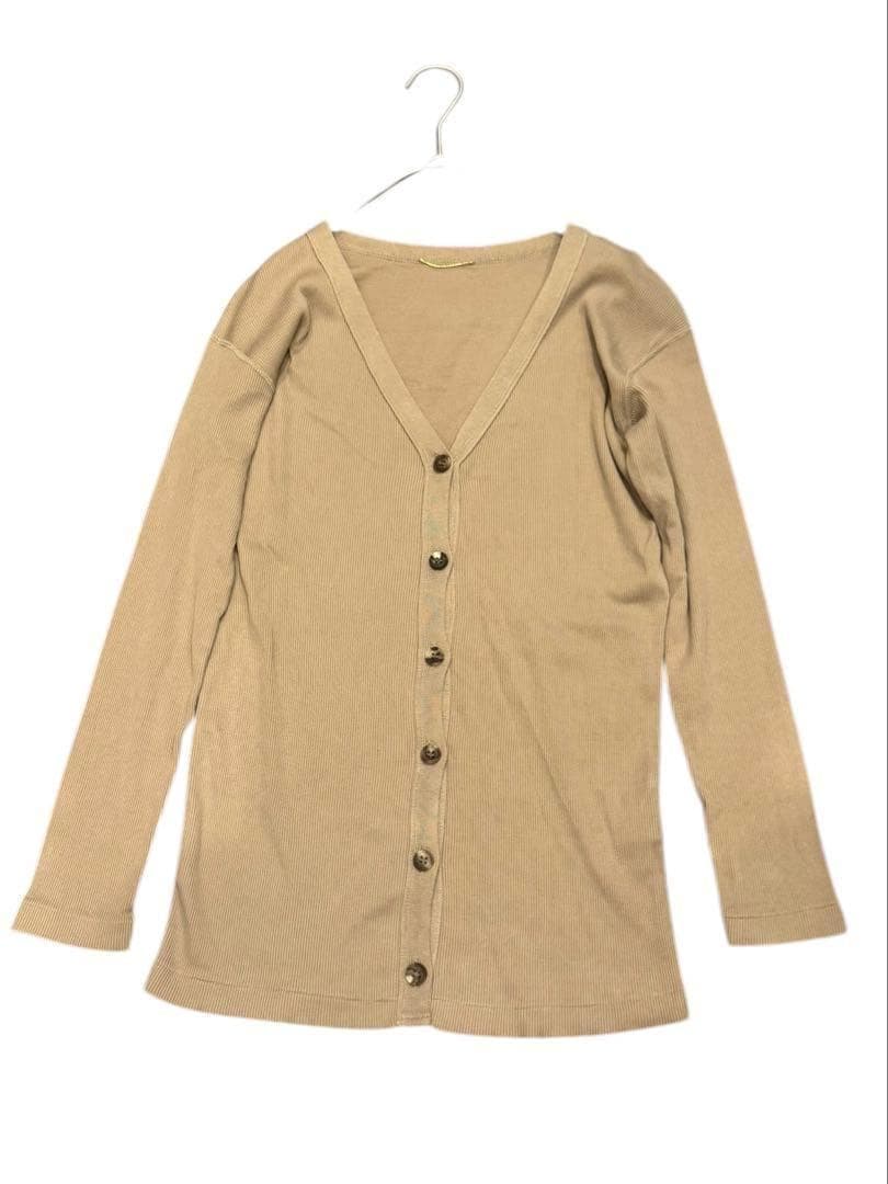 【✨極美品✨】Deuxieme Classe大人気リブカーディガン大人カラー❤️