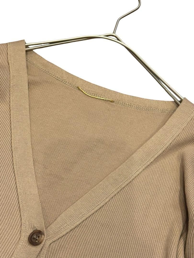 【✨極美品✨】Deuxieme Classe大人気リブカーディガン大人カラー❤️