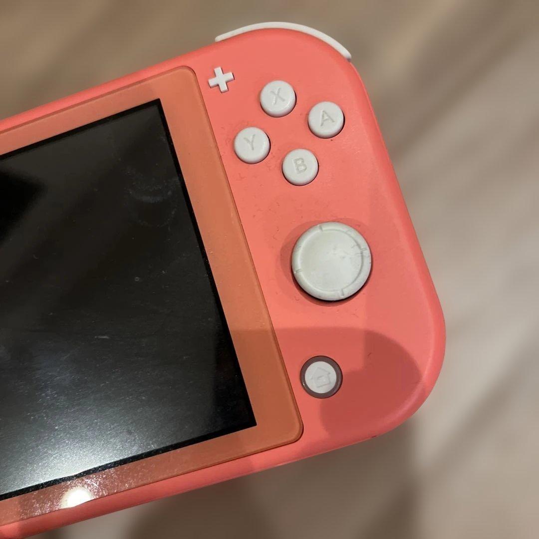 値下げ　Nintendo Switch Lite コーラル 本体 ACアダプター