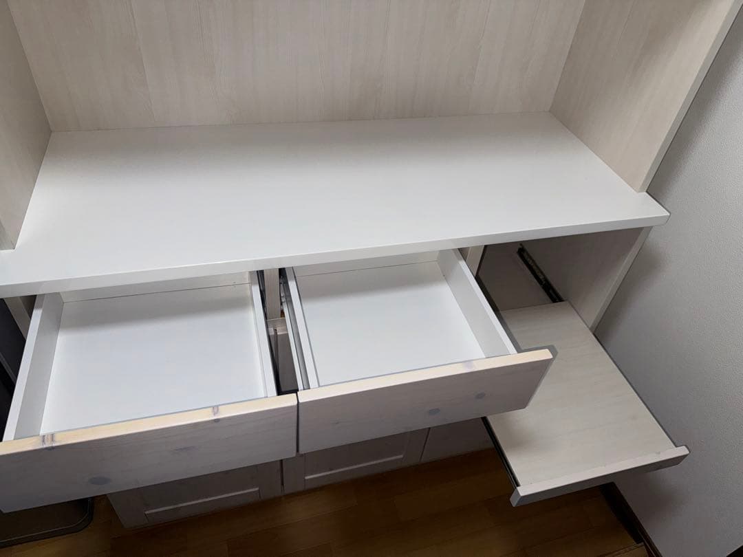 120cm 食器棚 キッチンボード 家電 レンジ 収納 北欧風カラー