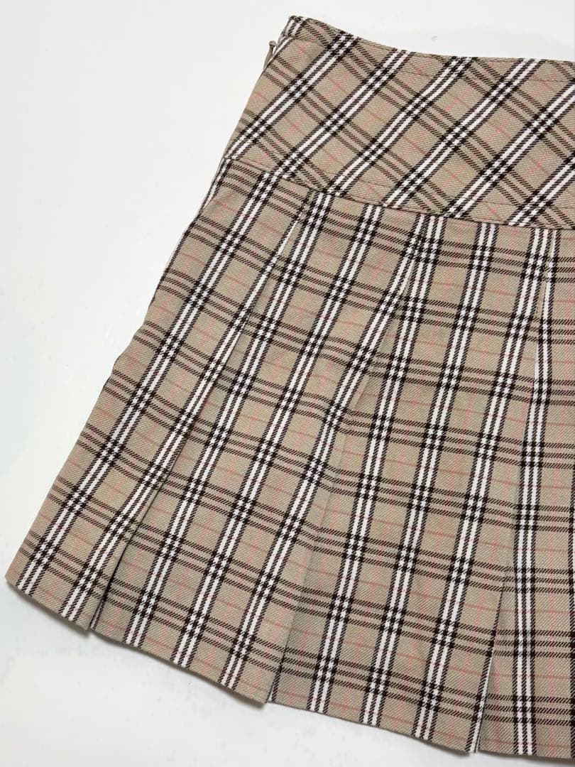 BURBERRY BLUE LABEL ミニスカート インナーパンツ付き