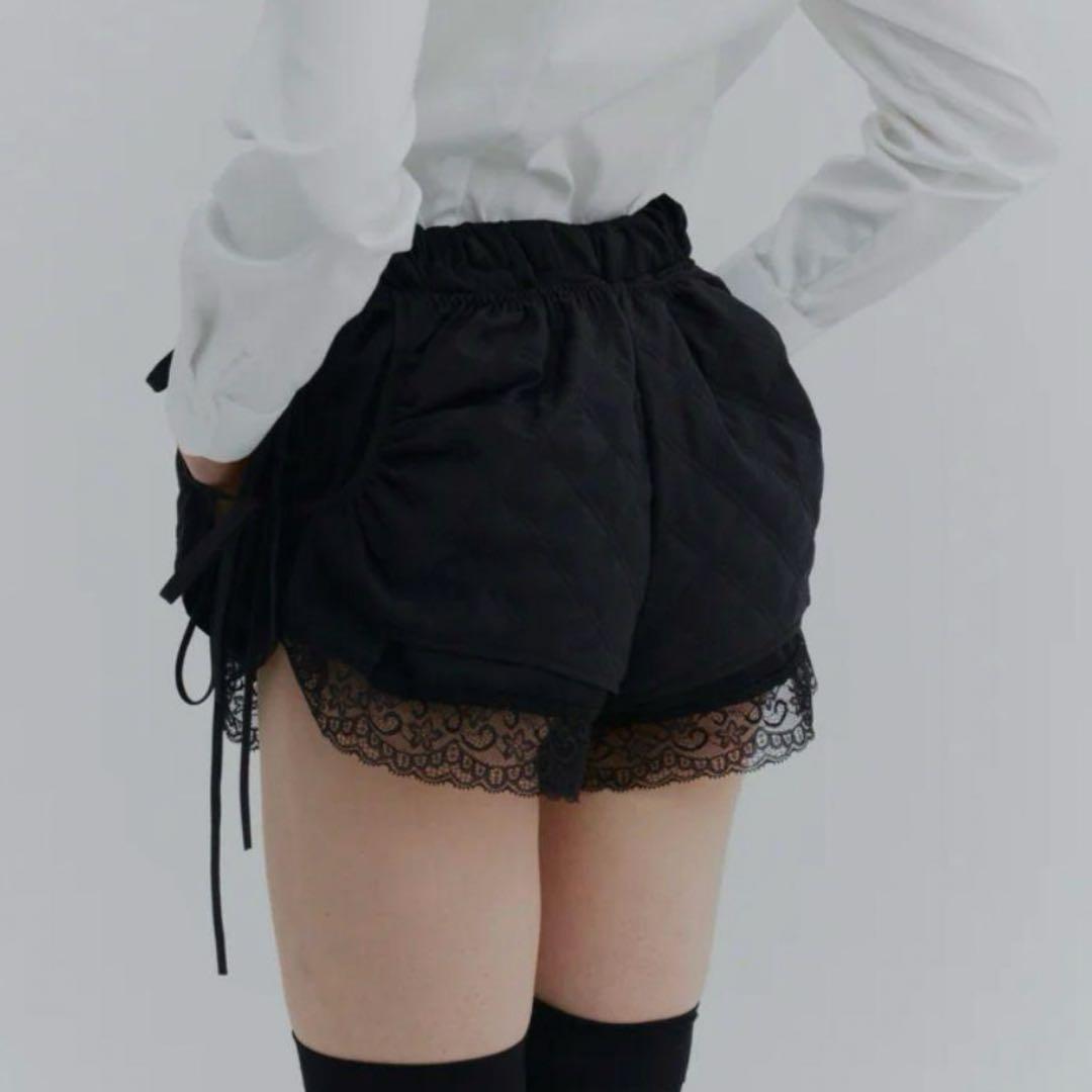 Her Praha アイリーンキルティングショートパンツ