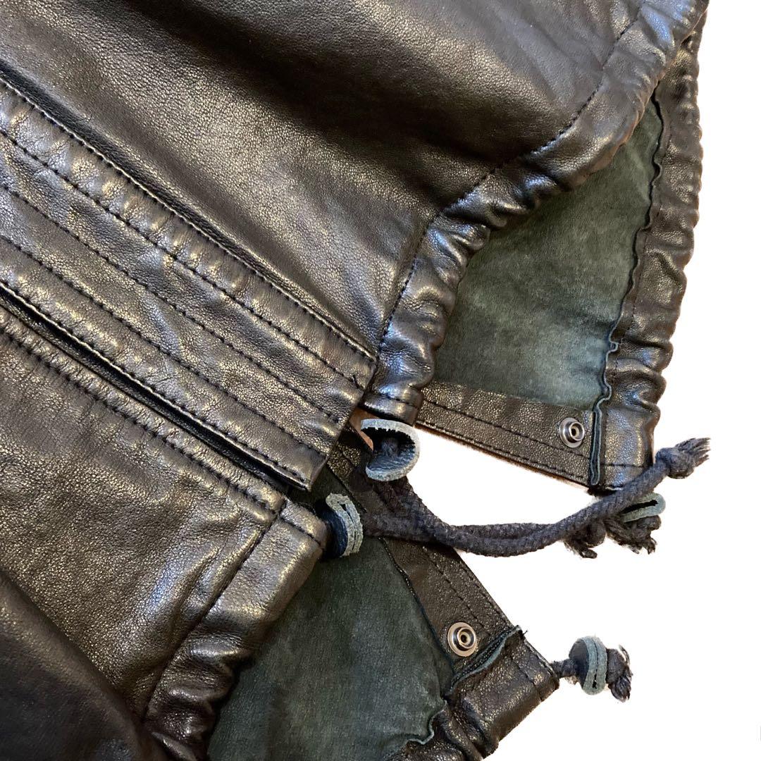 【Diagram】ラムレザーコート　モッズコート　ラムレザー　レザーコート