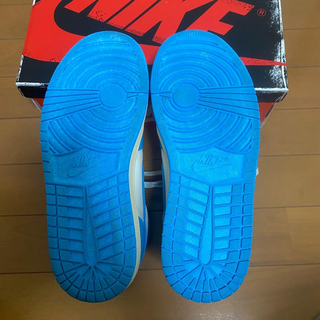 ナイキAIRJORDAN1レトロハイOG UNCReimagined26cm美品