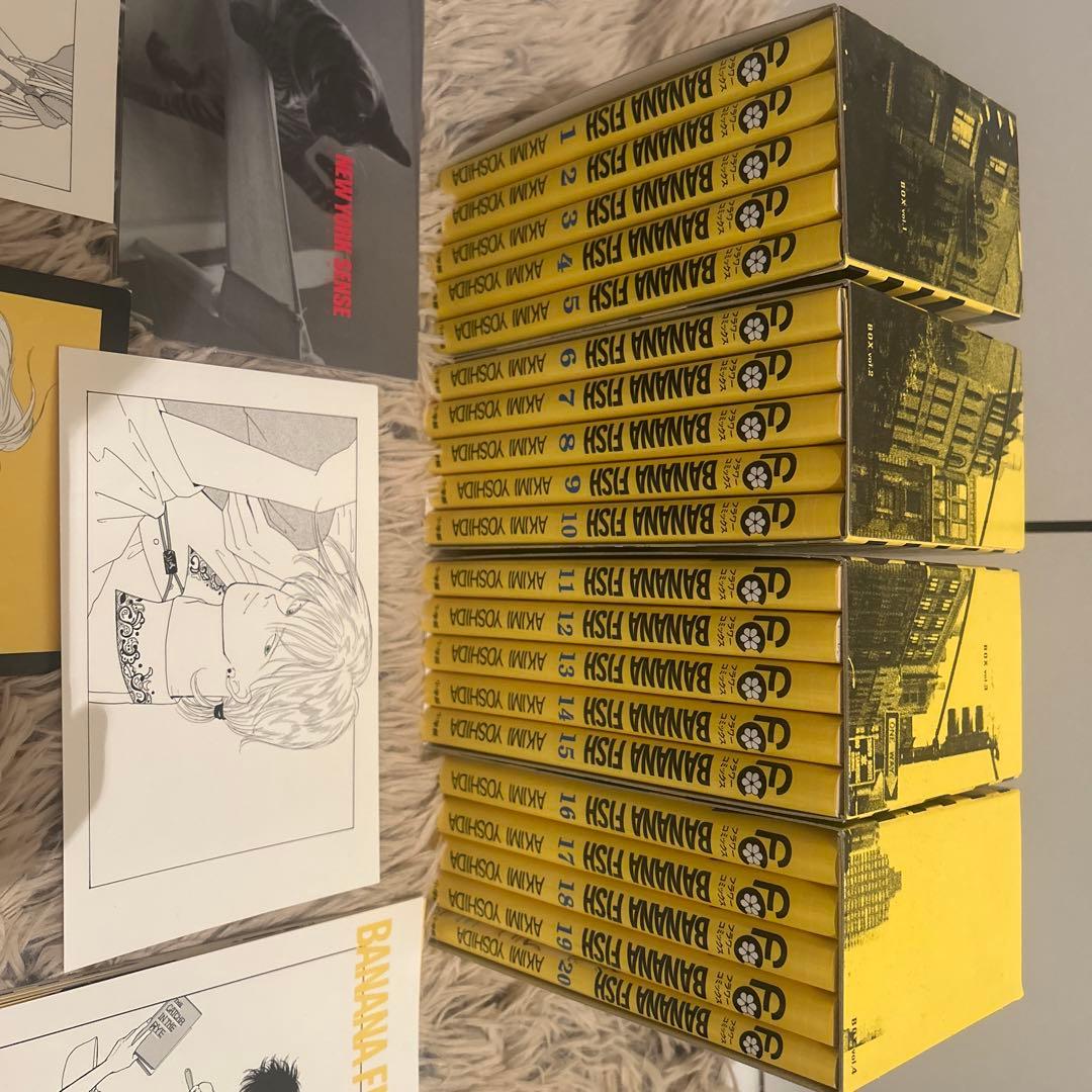 BANANA FISH 漫画全巻＋ポストカードセット