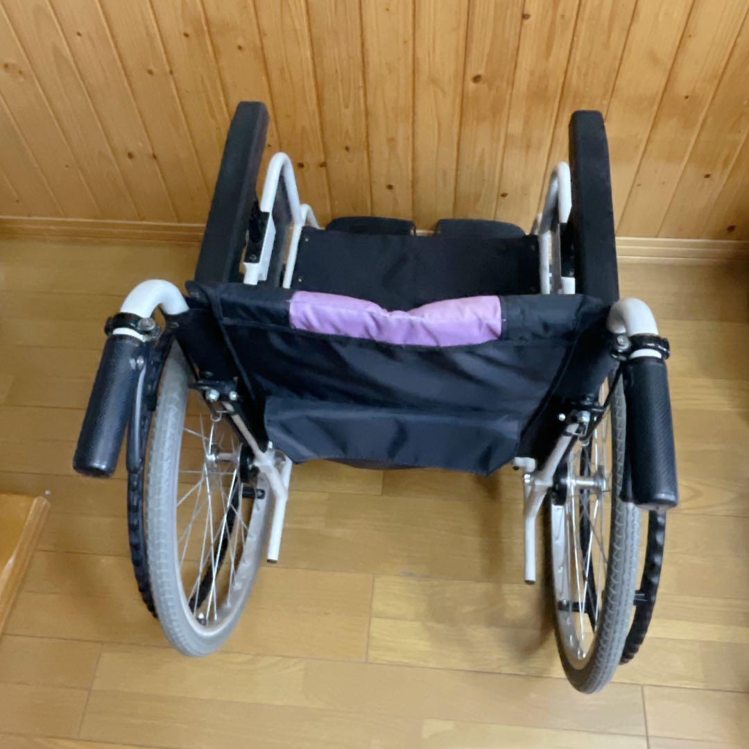 自動ブレーキ転倒防止機能 ミキ とまっティ MBY-41B Miki自走用車椅子