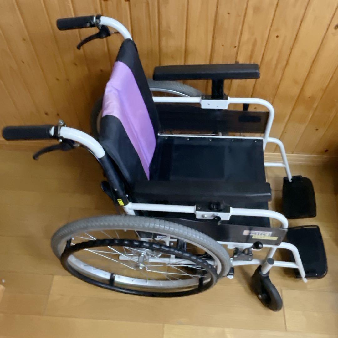 自動ブレーキ転倒防止機能 ミキ とまっティ MBY-41B Miki自走用車椅子