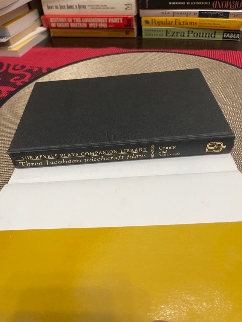 洋書 Three Jacobean Witchcraft Plays