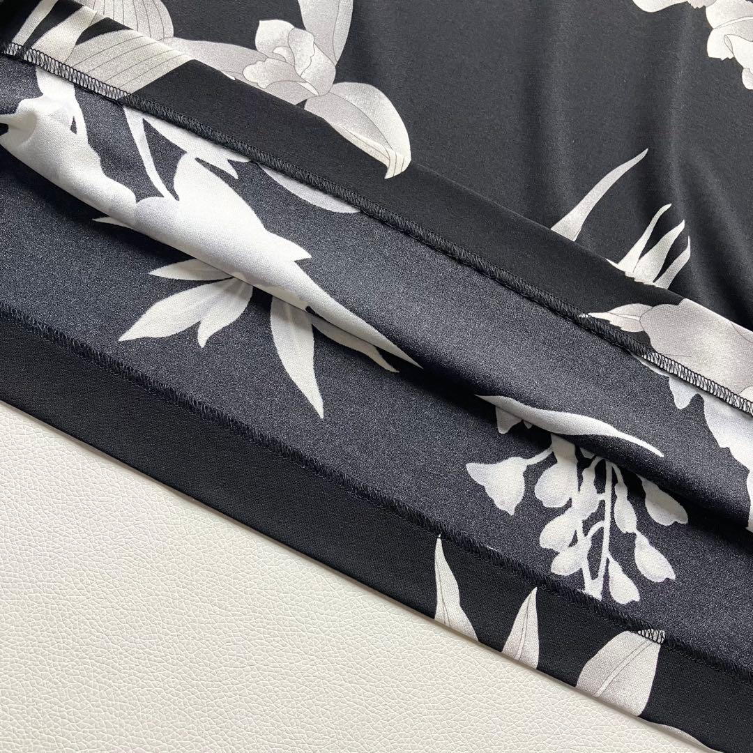 近年美品　レオナール　チュニック　カンカン　花柄　40