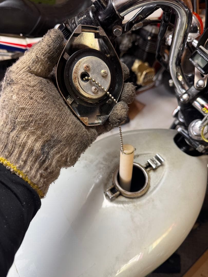 朝日電装　タンクキャップ　カワサキZ1/2 KH ss