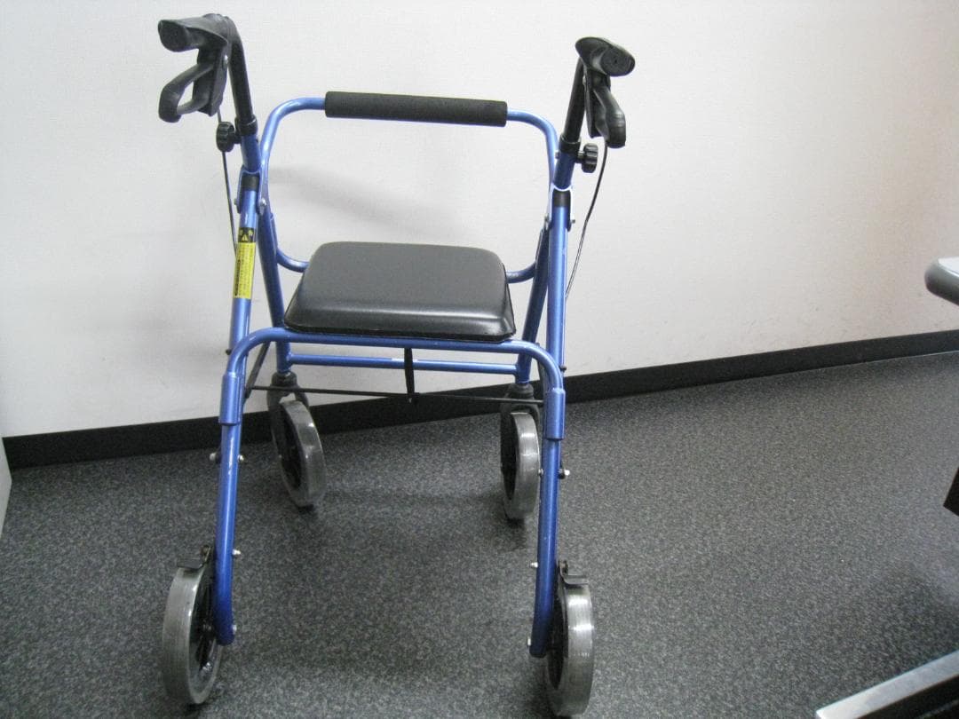 ハッピーⅡ NB 竹虎 歩行車 歩行器 介護用品 ブルーメタリック