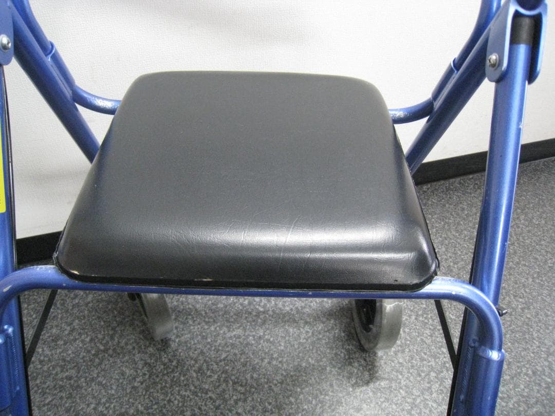 ハッピーⅡ NB 竹虎 歩行車 歩行器 介護用品 ブルーメタリック