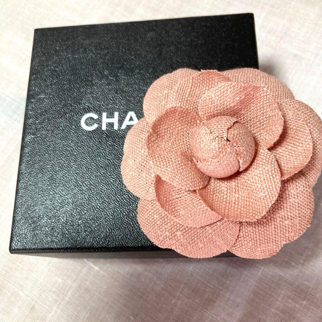 CHANEL カメリヤ　コサージュ　ブローチ（ヴィンテージ物）