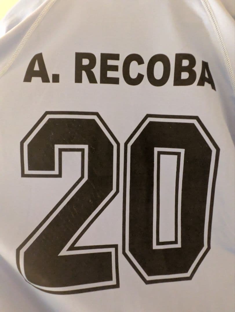 02年日韓WP ウルグアイ代表 20 レコバ　インテル　正規オーセンティック