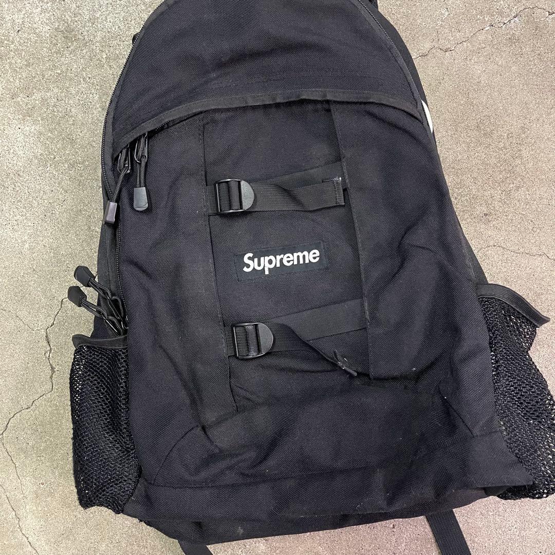 バッグ 14ss Supreme Backpack Black