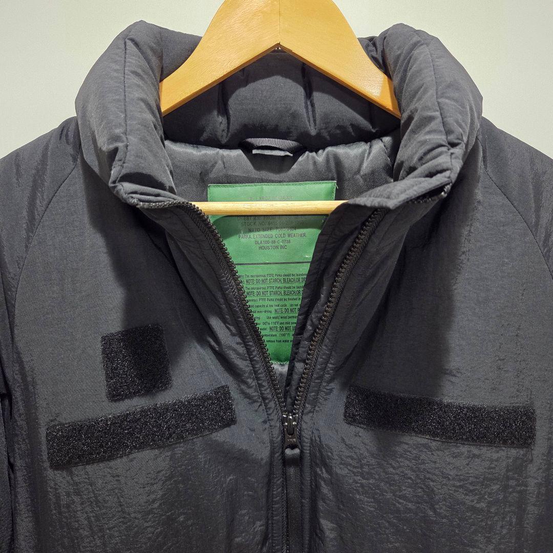 ヒューストン レベル7 ジャケット ミリタリージャケット ブラック XL