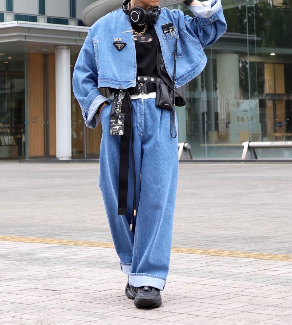 o*!様 CHIEKO+ デニムセットアップ TEDDY 38