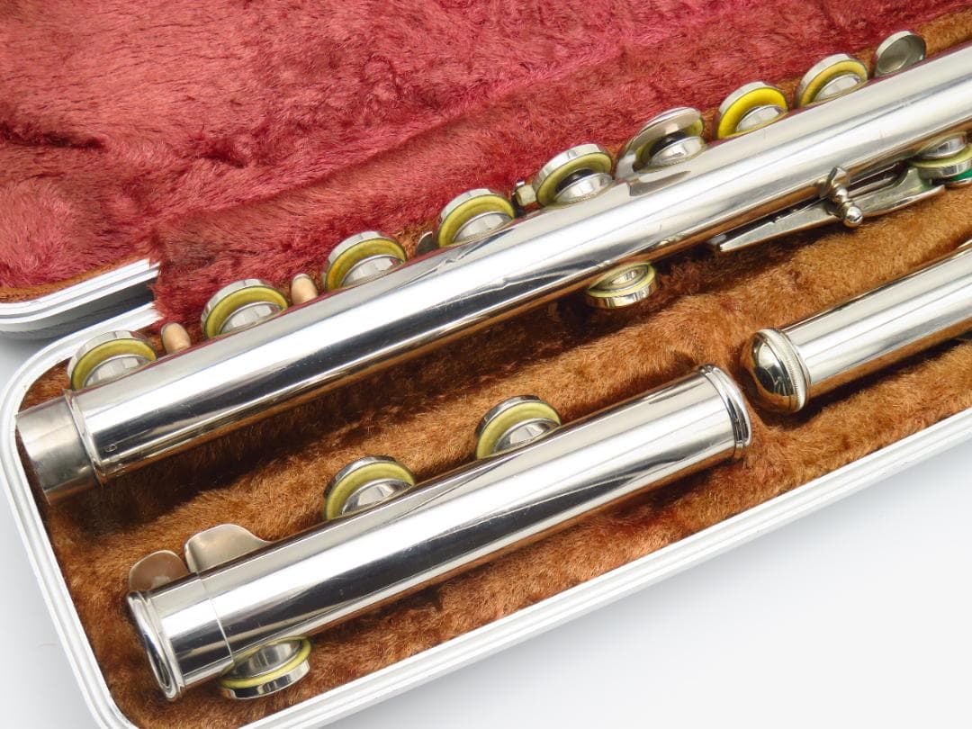 メンテナンス済　フルート　Nikkan ニッカン FL-23　Eメカ付き