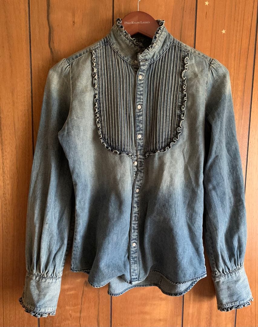 TKMM#プロフ必読 様　polo Ralph Lauren デニムフリルシャツ
