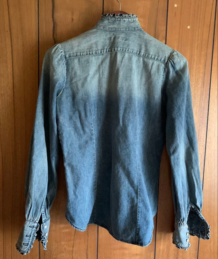 TKMM#プロフ必読 様　polo Ralph Lauren デニムフリルシャツ