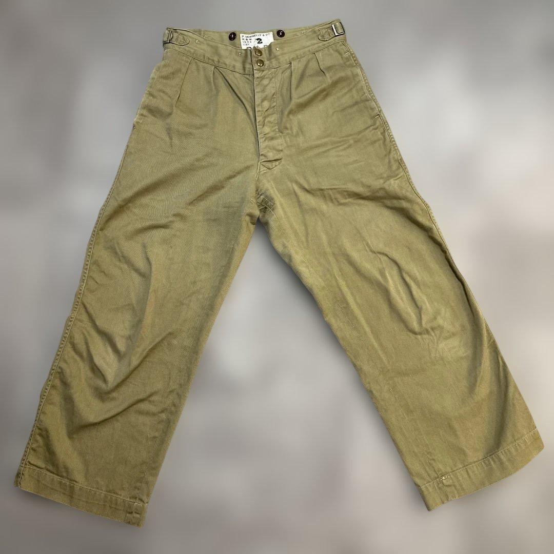 オーストラリア軍　グルカパンツ size 2 金ボタン　ビンテージ